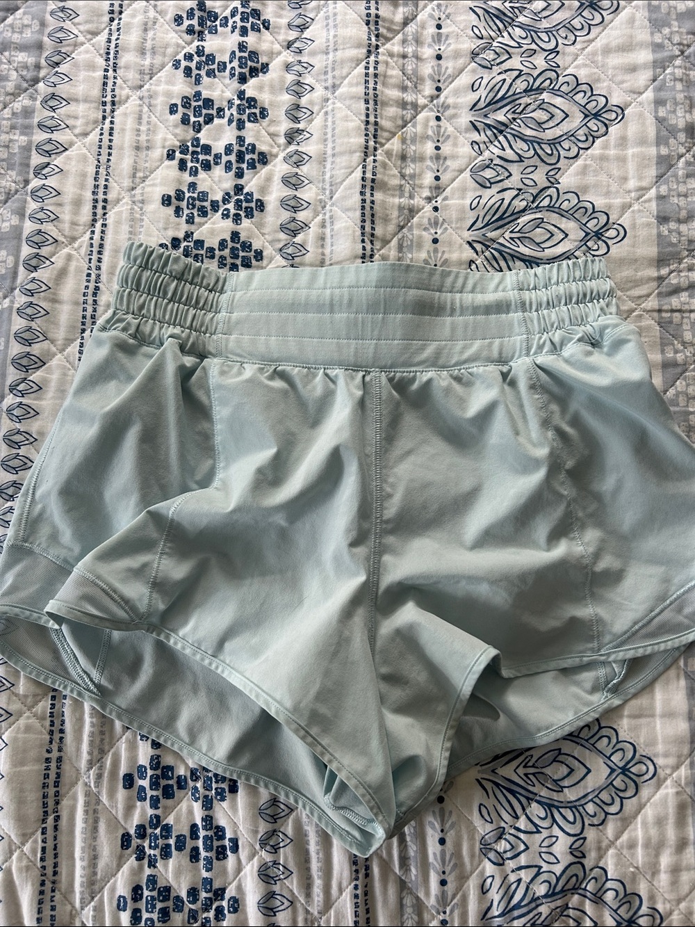 Lululemon Light Blue Athletic Shorts